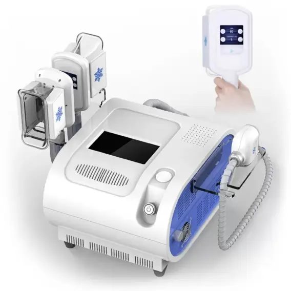 3 Handles Fat Freezing Double Chin Body Shaping Machine