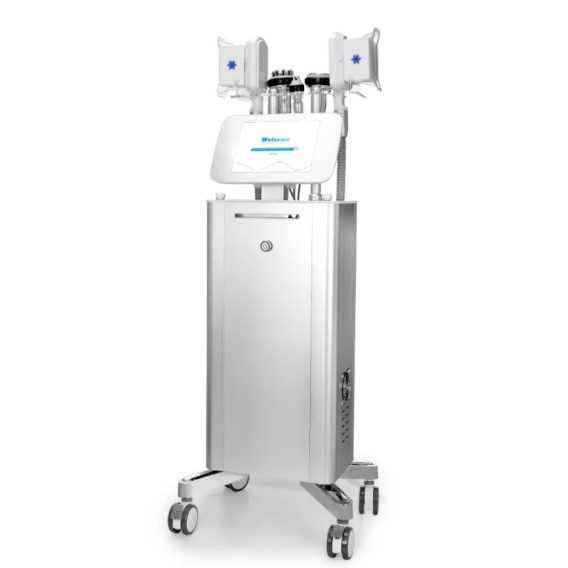 2D Double Handles Ultrasound Cavitation R-F Fat Freezing Machine