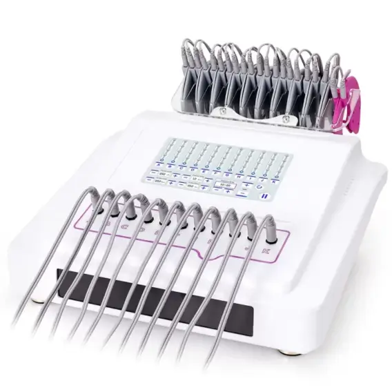 Digital Frequency Conversion System Stimulator Microcurrent Stimulation Breast Enhance Body Slimming Machine