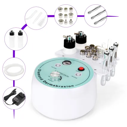 3-IN-1 Microdermabrasion Machine Skin Exfoliation Acne Removal For Home Use