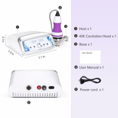 40K Ultrasonic Cavitation Body Slimming Fat Burning Machine For Home Use