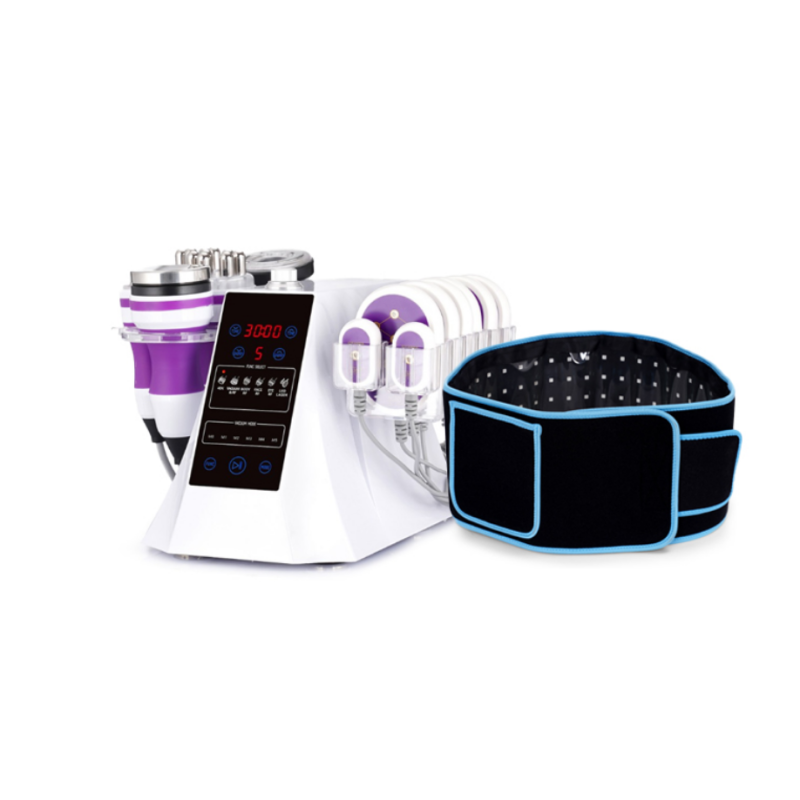 6 In 1 Cavitation 2.0 40K Machine With Red Light Therapy Belt