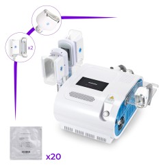3 Handles Cold Vacuum Double Chin Body Shaping Machine