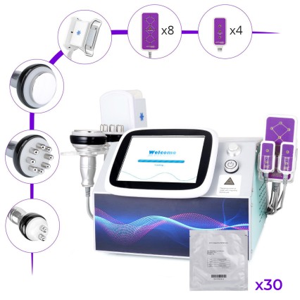 5IN1 40K Cavitation RF Skin Tightening Cold Freeze Machine