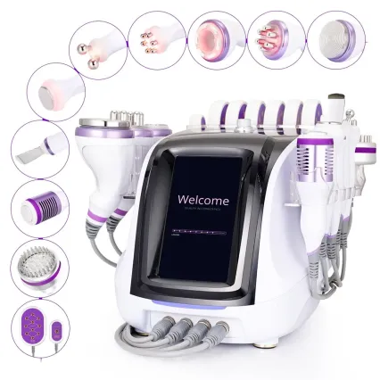  10 in 1 Cavitation Machine 2.5 Vacuum System Beauty Salon Use for Fat Reduction and Skin Care 