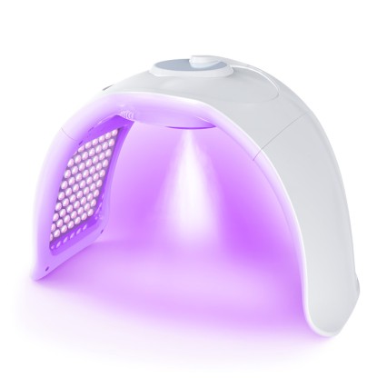 Folding 7 Colors LED Light Therapy Facial Machine Cold Spray With Nano Spray