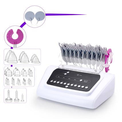 EMS Bio Microcurrent Treatment Vacuum Therapy Breast Lifting Enhancement Machine