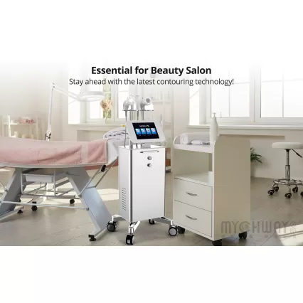 New Vertical Ultrasonic&R-F Vacuum SPA Machine 