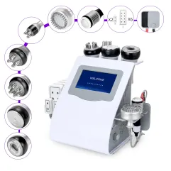 10In1 80k Cavitation Machine With RF Vacuum Laser Lipo Pads For Body Sculpting