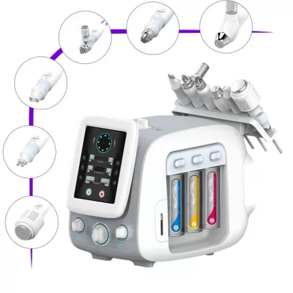 Newest H2 O2 Hydro Dermabrasion Heat Water Plasma Skin Nano Facial Machine