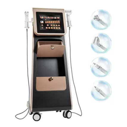 2-In-1 RF EMS Plasma Vertical Stand Beauty Machine Muscle Recovery Anti-Aging