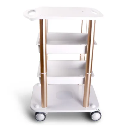 Iron Trolley Stand Display Cart Table for Cavitation Beauty Machine Spa