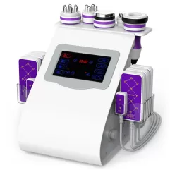 UNOISETION 6 in 1 Ultrasonic Cavitation Machine Body Sculpting Facial Skin Tightening for Home Use