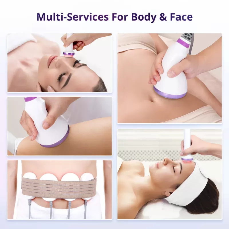 body face slimming machines treatment area
