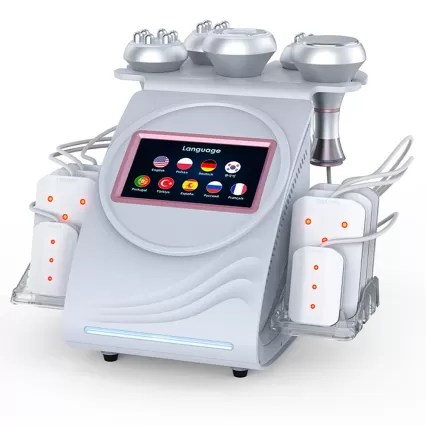 80K Ultrasonic Cavitation RF Vacuum Machine Cellulite Dissolving Body Sculpting
