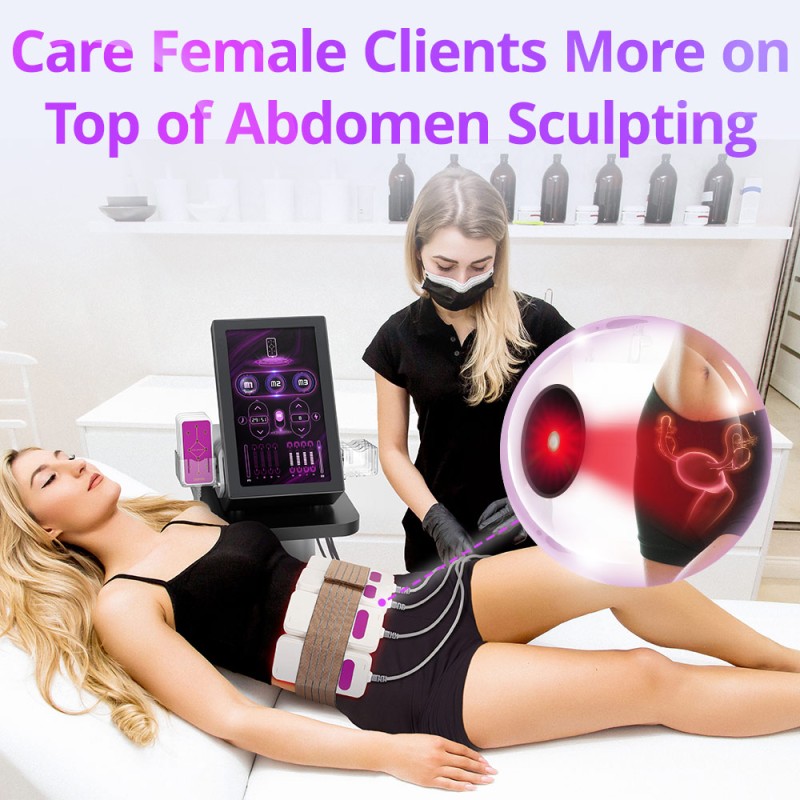 LED Laser Lipo Fat Burning Cellulite Removal Body Sculpting Machine