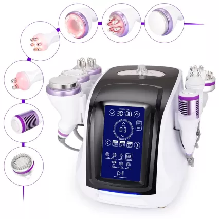 New Design Ultrasonic 8 In 1 40K Cavitation RF Body Building Facial Spa Machine