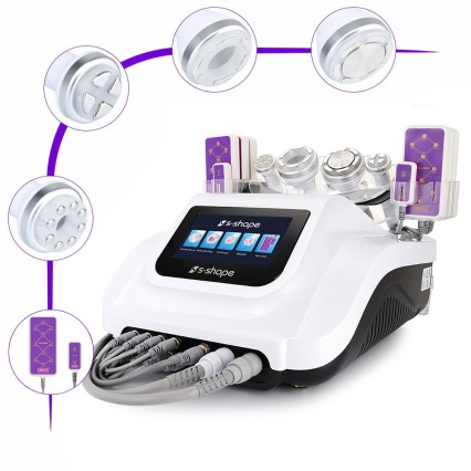 30K Ultrasound&RF EMS&Electroporation Vacuum Suction&RF Weight Loss Machine
