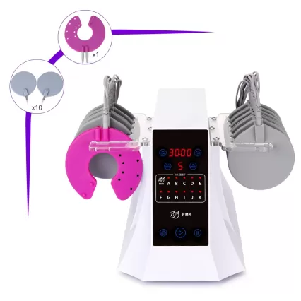 Microcurrent Face Body Shaper Tighten Slim Electrode Breast Stimulation Machine