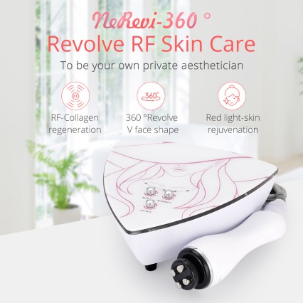 NeRevi 360°Head Revolve RF Radio Frequency Removing Eye Black Anti-age Machine
