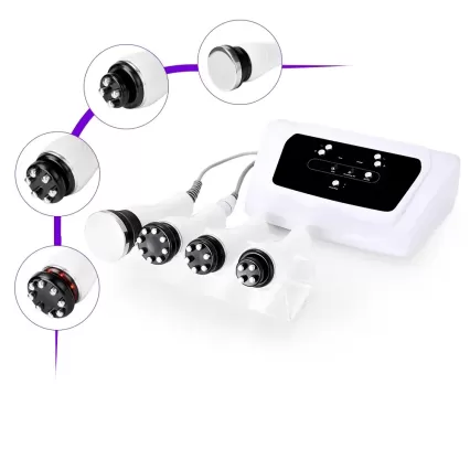 4In1 360° Rotating RF Ultrasonic Cavitation 2.5 Body Slimming Lifting Machine