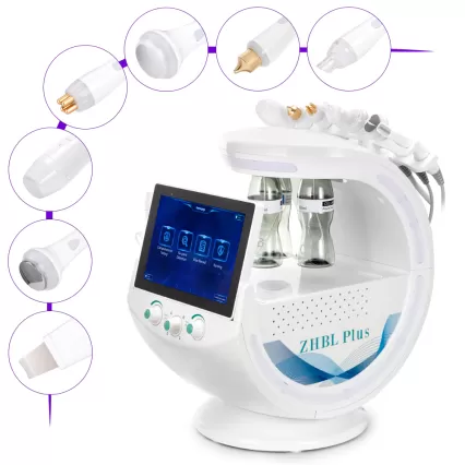 7in1 Multifunctional Oxygen Injection Activating High Purity Skin Care Therapy Machine