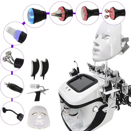 11-In-1 Hydrodermabrasion Beauty Skin System For Facial Care Skin Rejuvenation