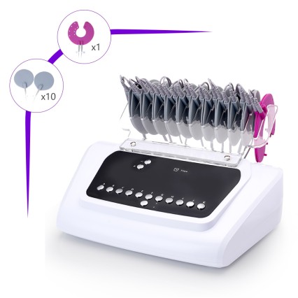 New 2in1 Bio Microcurrent Body Shaper Tighten Electrode Stimulation Body Device