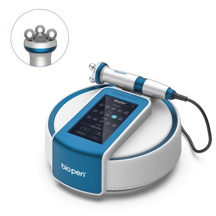 RF EMS Microcurrent Blue Light Therapy Beauty Machine For Skin Lifting And Firm