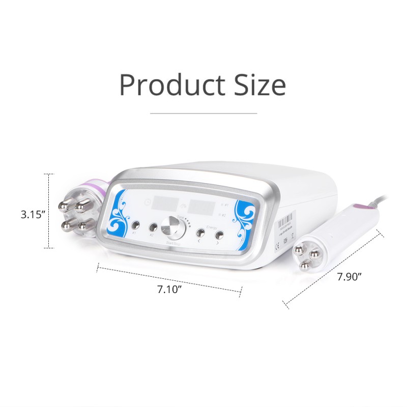 Mini 2In1 Multipolar RF Radio Frequency Facial Wrinkle Removal Fat Loss Machine