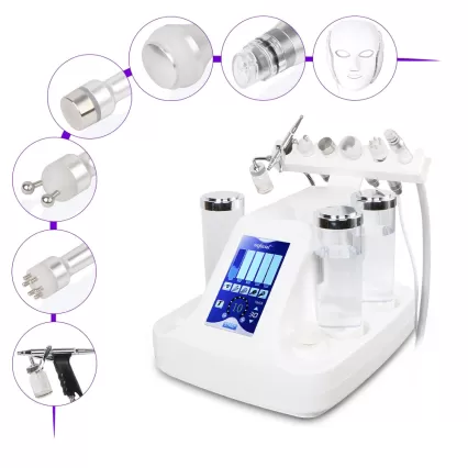 Hydra Dermabrasion Oxygen Spray BIO LED Photon Mask