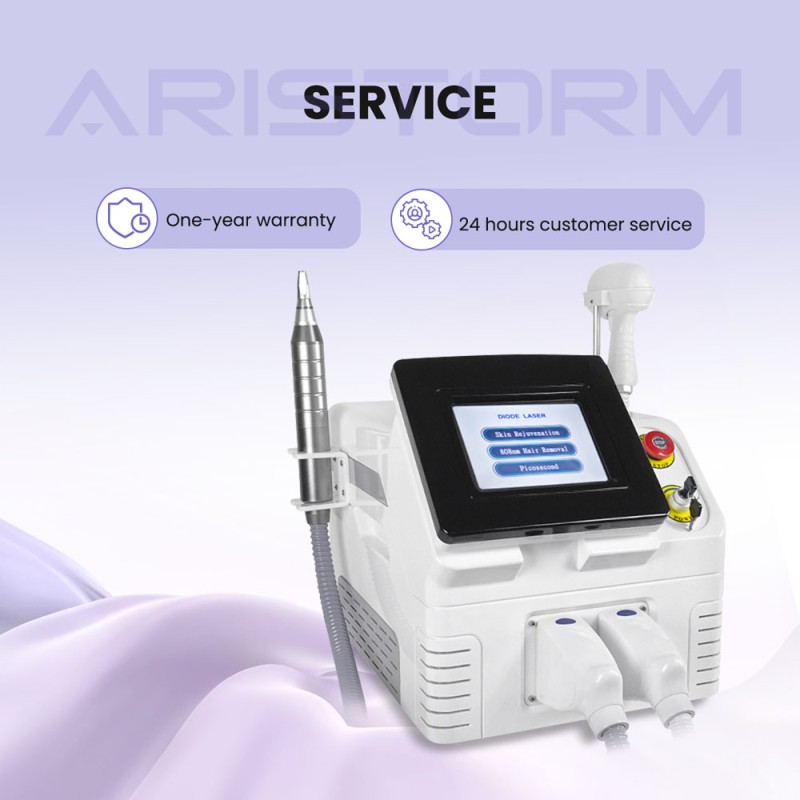 Multifunction Laser Machine Nd-yag Tattoo Removal Beauty Equipment Hair Removal service