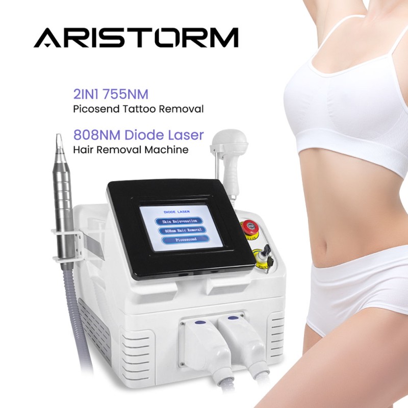 Multifunction Laser Machine Nd-yag Tattoo Removal Beauty Equipment Hair Removal freatures