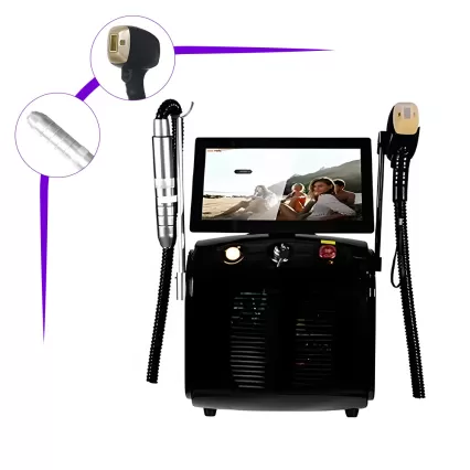2In1 High-Power Pico Laser Diode Laser Machine For Tattoo Hair Spots Removal