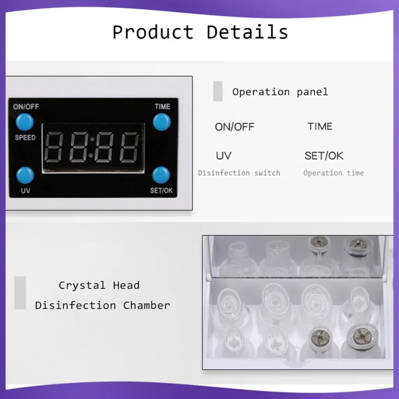 micro bubble facial cleansing machine