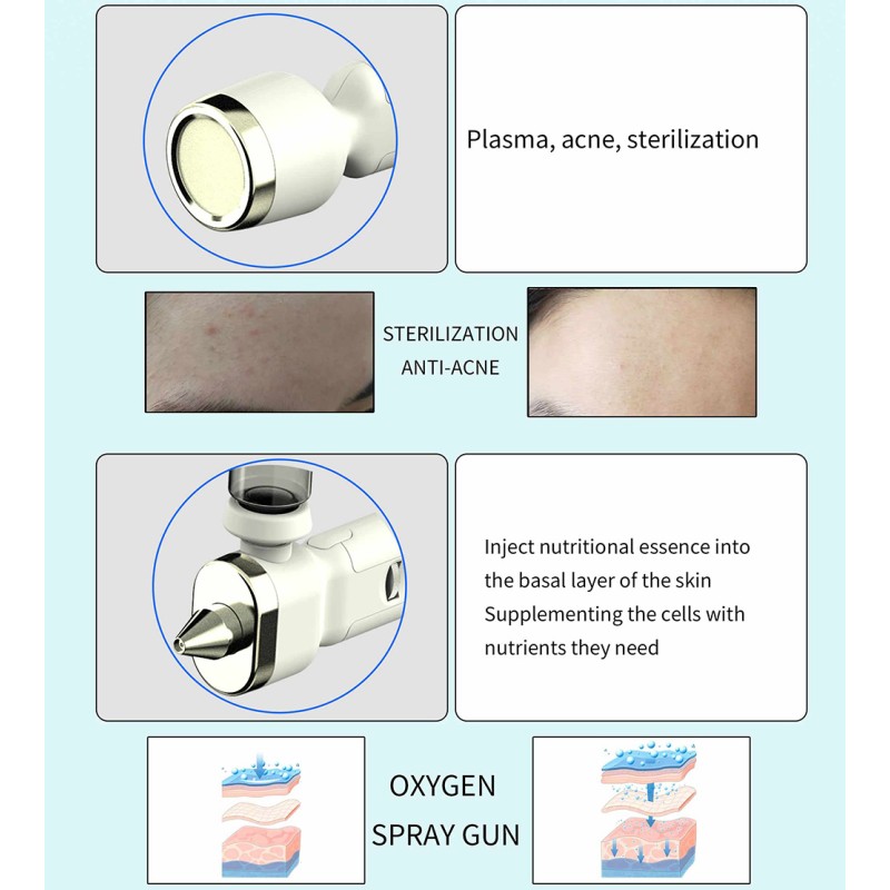 8 IN 1 HydroFacial Skin Rejuvenation Machine 