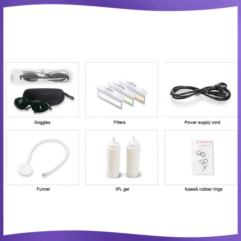 shr hair removal  accessories