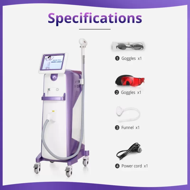 diode hair removal laser machine