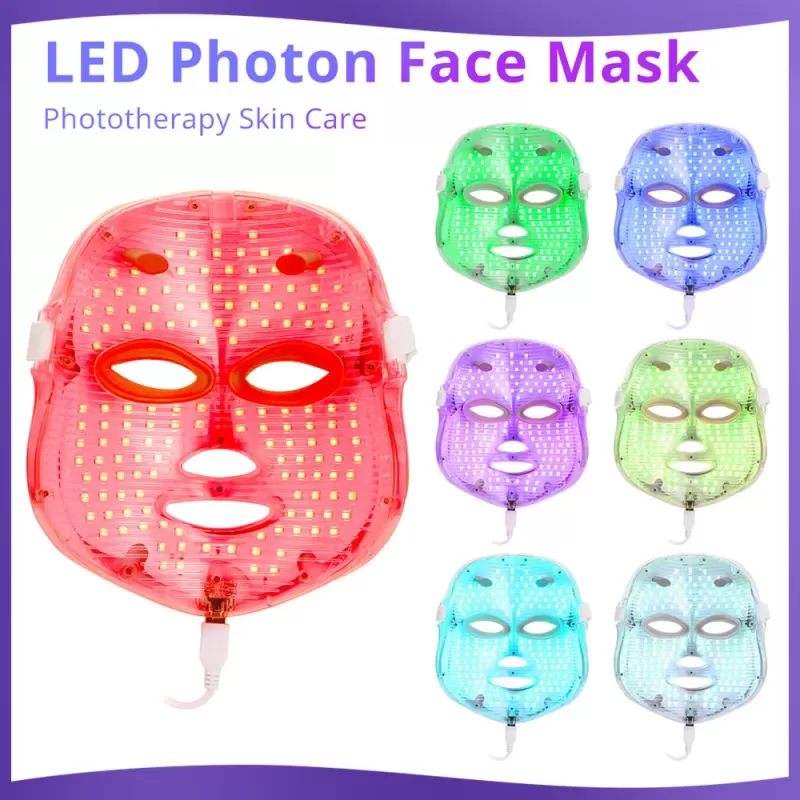 mask with led lights
