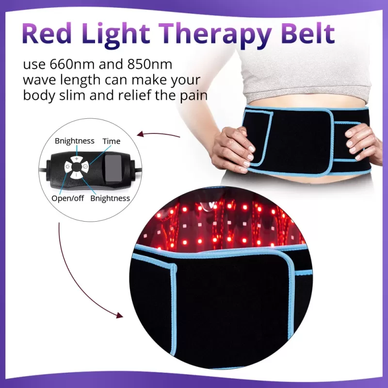 EMS LED Light Belt, Electric Slimming Belt