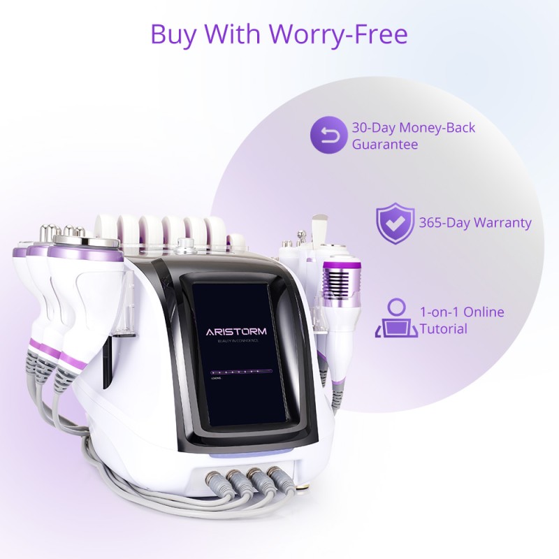  10 in 1 Cavitation Machine 2.5 Vacuum System Beauty Salon Use  for Fat Reduction and Skin Care 