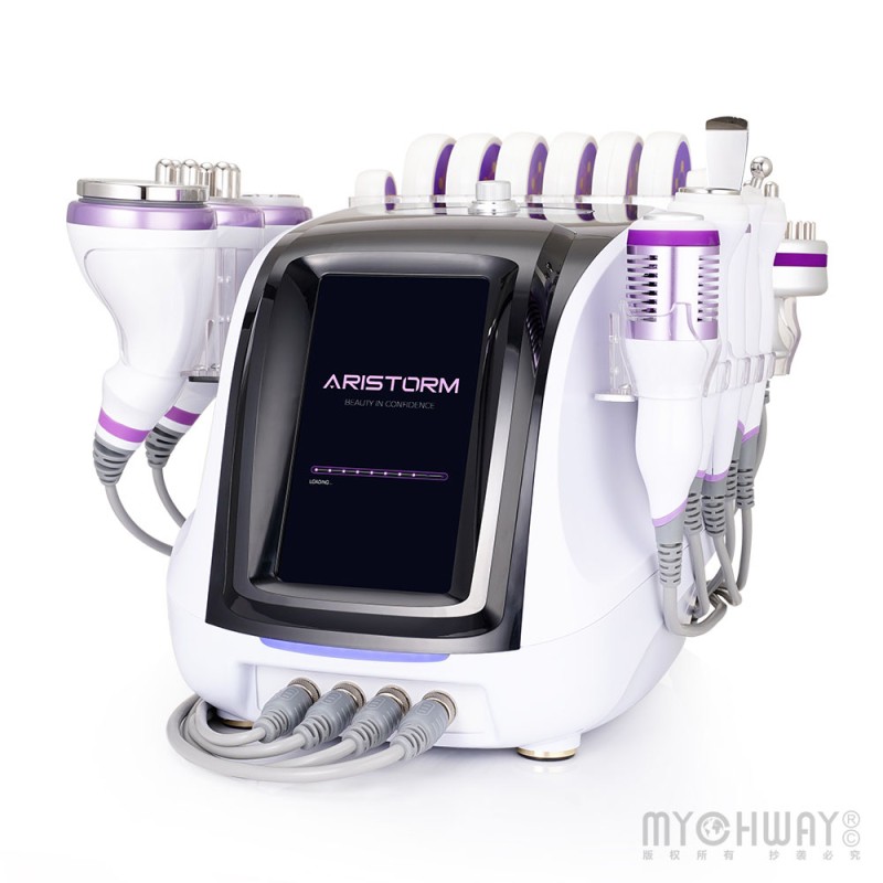  10 in 1 Cavitation Machine 2.5 Vacuum System Beauty Salon Use  for Fat Reduction and Skin Care 