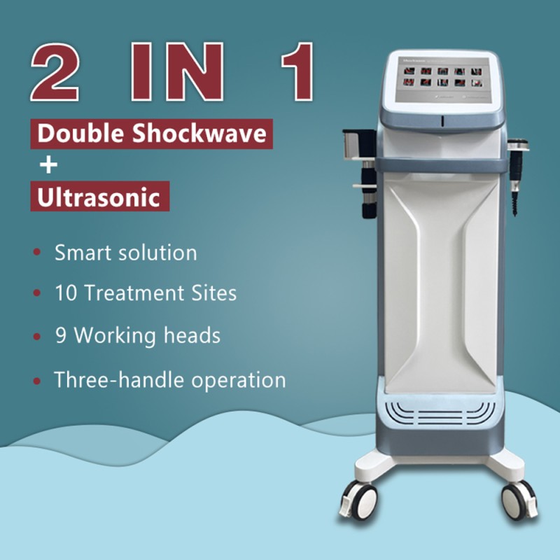 Standing Shockwave Machine 2-in-1 Pain Relief Body Shape For Professional Use