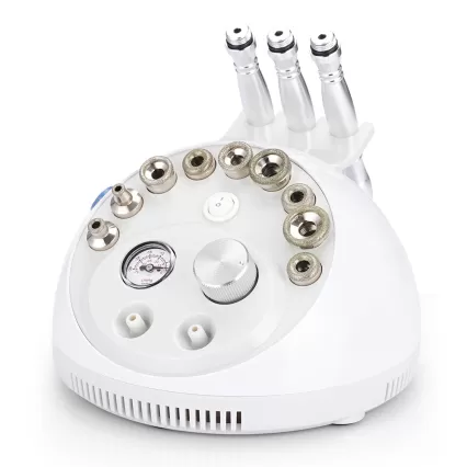2 In 1 Dermabrasion Microdermabrasion Skin Scrubber Vacuum Face Peeling Machine