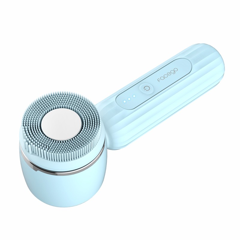 silicone face wash brush