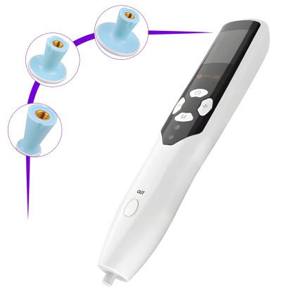 Mini Ozone Plasma Pen With Ozone And Skin Rejuvenation Functions 3 Types Of Head