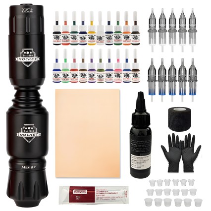 Tattoo Kit Wireless Power Supply Tattoo Machine Kit Tattoo Gun For Tattoo Artist
