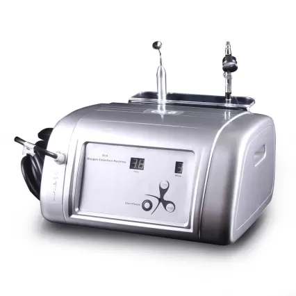2 IN1 95% Pure Oxygen Skin Facial Injection Vacuum Lymph Smooth Lifting Toning