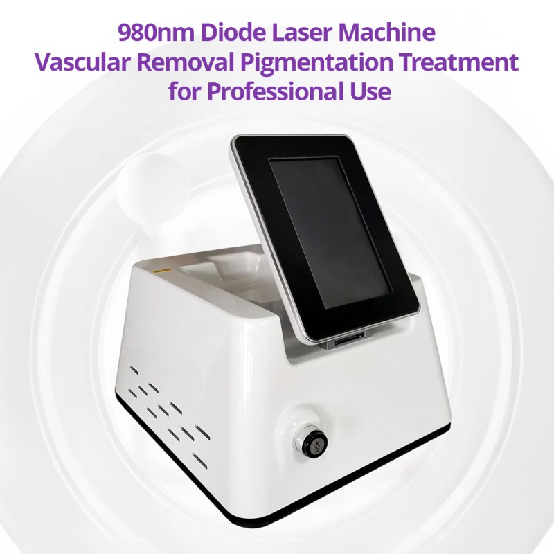 980nm Diode Laser Machine Vascular Removal Pigmentation Treatment For Spa Use