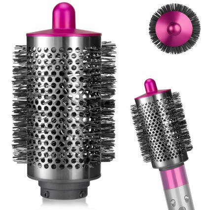 Hair Dryer Brush Curling Comb (Diameter 55mm) Purple